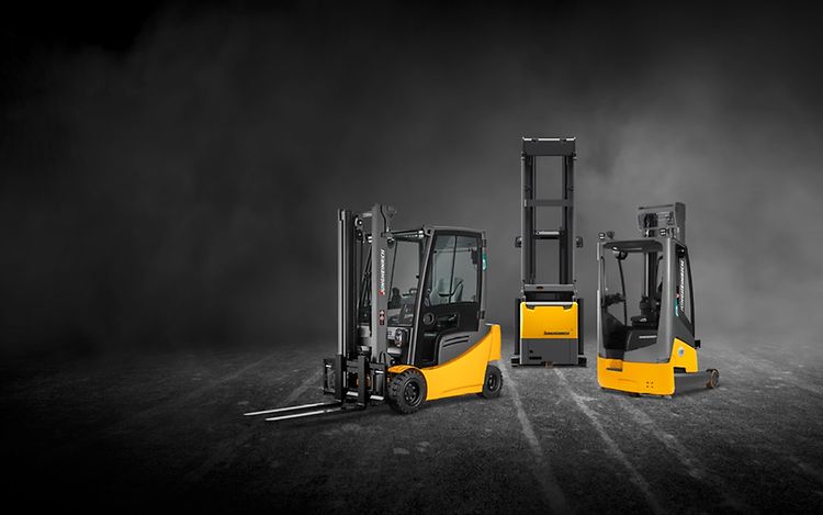 Forklift battery application